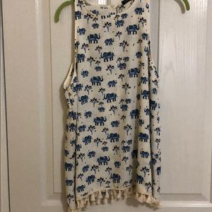 Elephant tank top